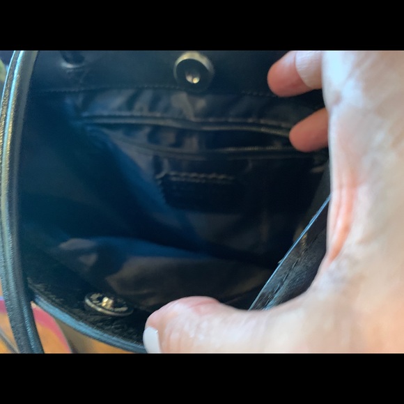 Multicolored leather purse - Picture 3 of 6